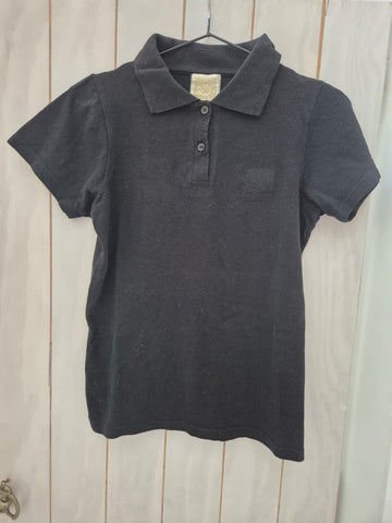 2nd Hand Edito Polo Shirt/ Black/ Small