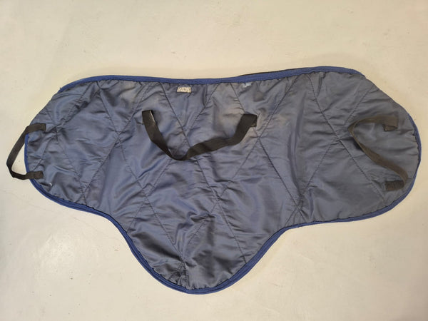 2nd Hand Saddle Cover Zebra/ Navy