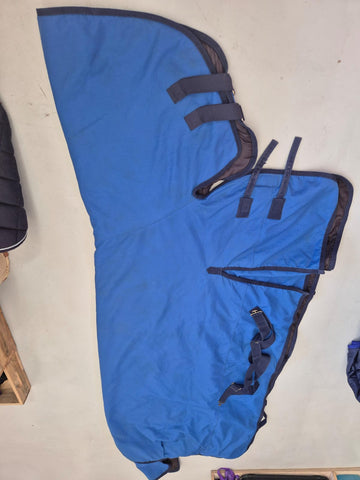 2nd Hand Blue Steel Rain Duvet with Hood/ Navy/ 155cm