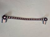 2nd Hand Showing Browband/ Pink/Grey/ Pony