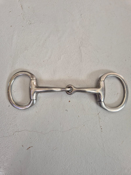 2nd Hand Eggbutt Single joint snaffle/ 4.5"