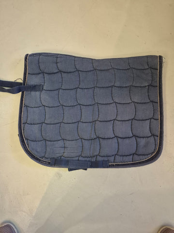 2nd Hand Saddlepad/ Pessoa/ Cob Navy