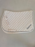 2nd Hand Ikonic Saddlepad/ White/ Full (2)