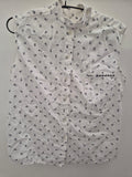2nd Hand Joyride Show Shirt/ White & Floral/ 36