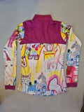 2nd Hand ESPOIR Baselayer/ Pinks & Purples Cartoon/ XS