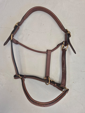 2nd Hand Leather Halter/ Brown/ XFull