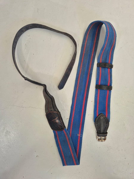 2nd Hand Surcingle/ Cob/ Blue & Red