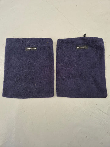 2nd Hand Fleece Stirrup covers/ Navy