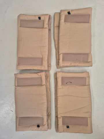 2nd Hand Stable Boot Liners/ set of 4/ Brown