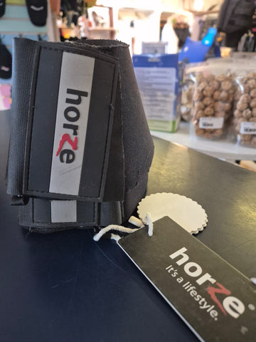 2nd Hand Horze Over Reach Boots / Blk / S