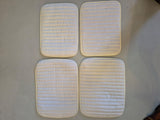 2nd Hand Gamgee Bandage Fillers/ White/ set of 4