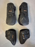 2nd Hand Tekna Tendon & Fetlock Boots/ Black/ Full