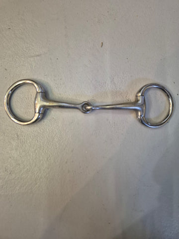 2nd Hand Bradoon Egg Butt Snaffle/ 4"