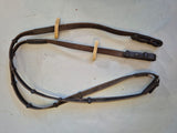 2nd Hand Webbed Reins/ Brown/ Pony