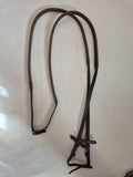 2nd Hand Rubber Reins/ Brown/ Full