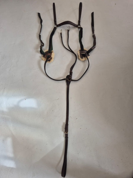 2nd Hand 5 Point Breastplate/ Black/ Full