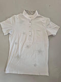 2nd Hand Animo Short Sleeve Show Shirt/ White/ Medium
