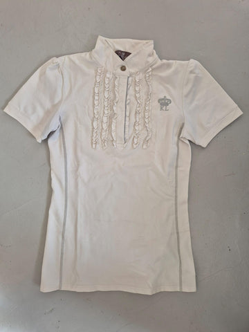 2nd Hand Kingsland Short Sleeve Show Shirt/ White/ Small