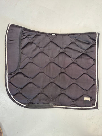 2nd Hand Enzo Dressage Saddlepad/ Black/ Full