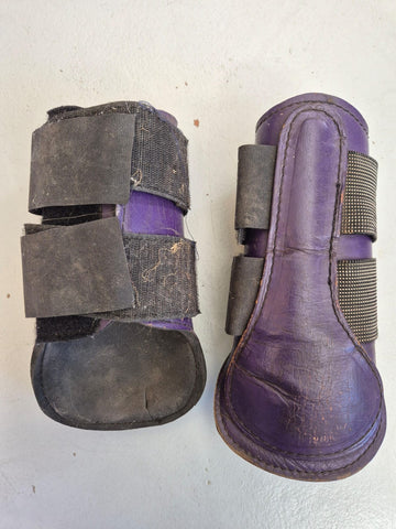 2nd Hand Brushing Boots/Purple/ Cob