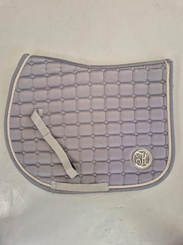 2nd Hand Harrys Horse Saddlepad/ Silver/ Cob