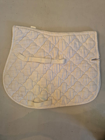 2nd Hand True Comfort Saddlepad/ White/ Cob
