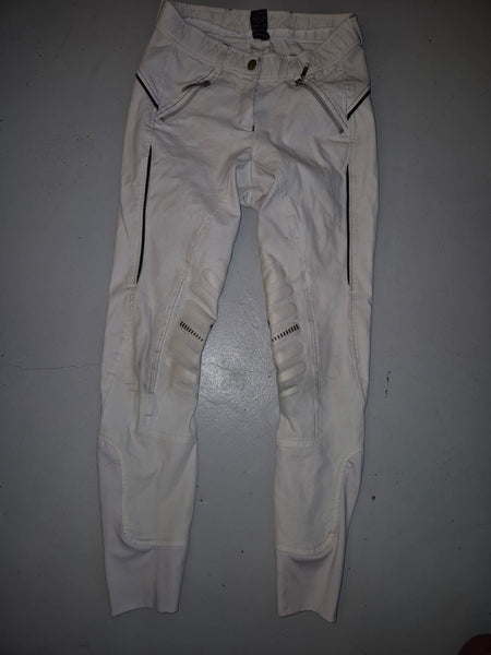2nd Hand Equileisure Breeches/ White/ 34