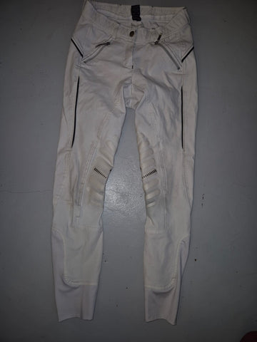 2nd Hand Equileisure Breeches/ White/ 34