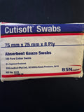 Cutisoft Gauze Swabs 75mm x 75mm
