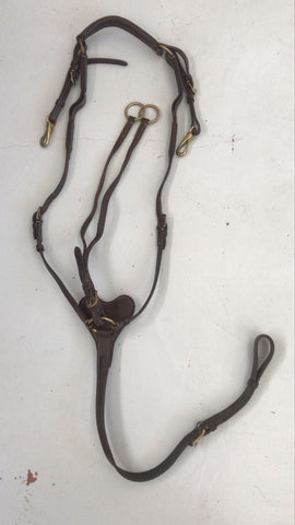 2nd Hand Shires Breastplate/ Brown/ Full