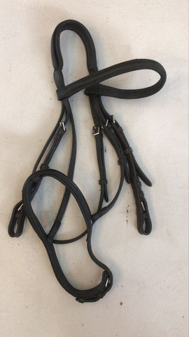 2nd Hand Padded Bridle/ Cob/ Black