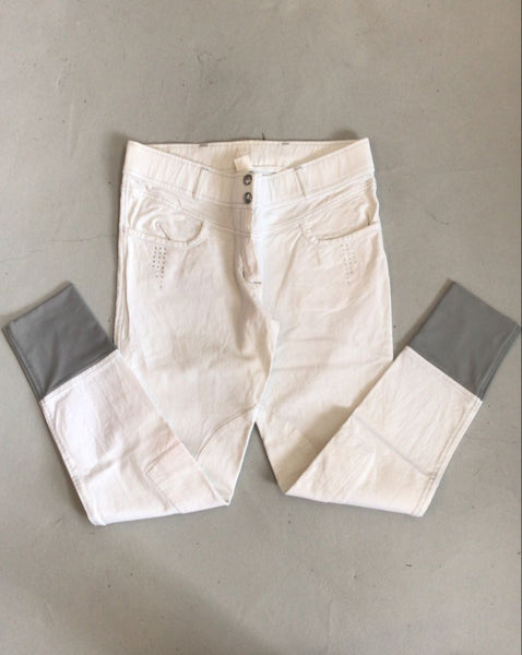 2nd Hand Alexandra Ledermann Breeches/ White/ EU38/ SA34