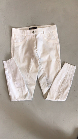 2nd Hand EA Breeches/ Silicone Seat/ White/ EU38/ SA34