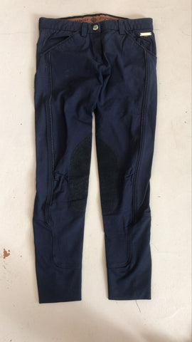 2nd Hand Espoir Breeches/ Navy/ 22