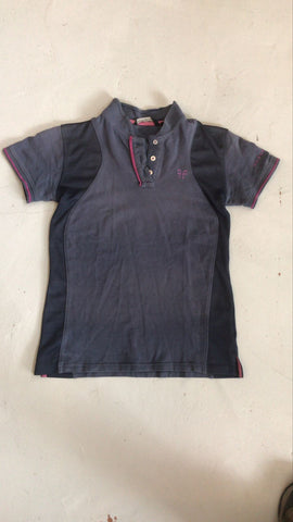 2nd Hand Horse Pilot Polo Shirt/ Navy/ XS