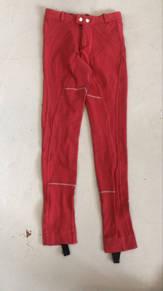 2nd Hand Colt Breeches/ Red/ Kids 28