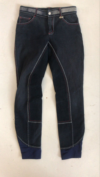 2nd Hand USG Denim Breeches/ 13yrs