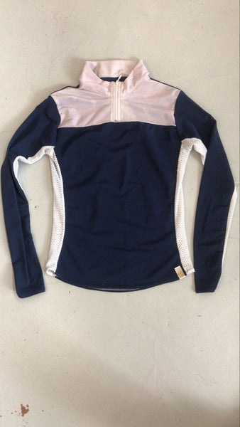 2nd Hand Edito Baselayer/ Nvy & Wht/ 9 - 10yrs