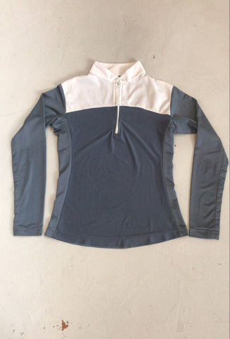 2nd Hand Baselayer/ Grey & White/ 9 - 10yrs