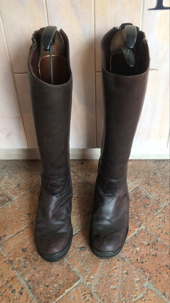 2nd Hand Long Boots/ UK5/ Brown