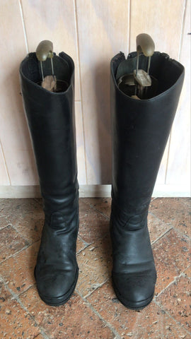2nd Hand Long Boots/ UK5/ Black (1)