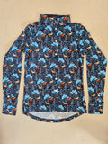 2nd Hand ESPOIR Button Down Shirt/ Midnight Horse/ XS