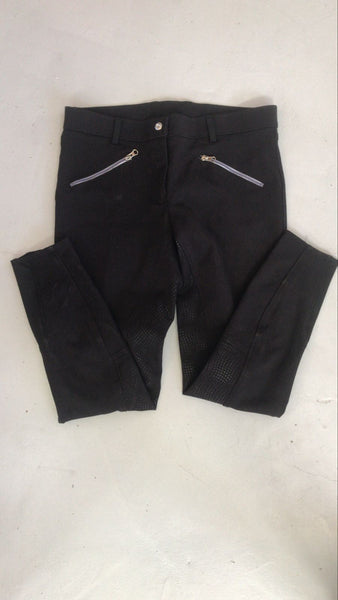 2nd Hand Equileisure Breeches/ Black/ 36