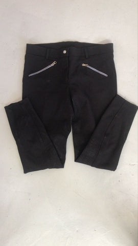 2nd Hand Equileisure Breeches/ Black/ 36