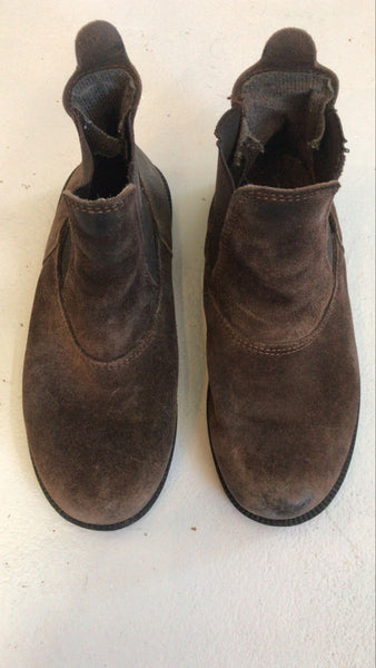 2nd Hand Fouganza Jod Boots/ Brown/ Kids 11