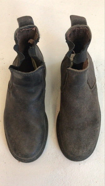 2nd Hand Fouganza Jod Boots/ Black/ Kids 11