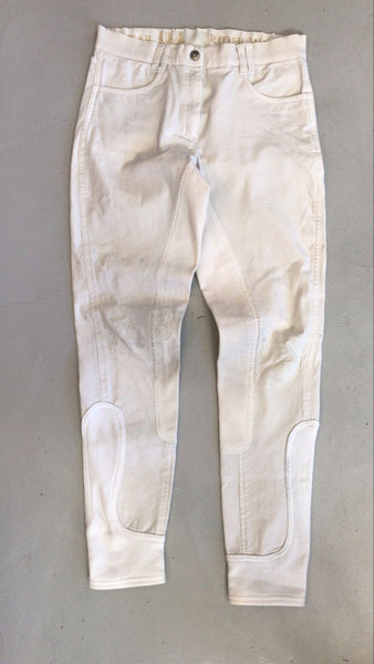 2nd Hand EA Breeches/ White/ 32
