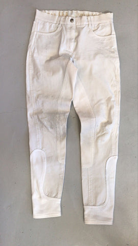 2nd Hand EA Breeches/ White/ 32