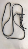 2nd Hand Inside Grip Rubber Reins/ Black/ Full