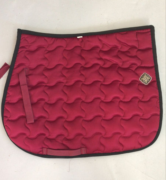 2nd Hand Espoir Saddlepad/ Full/ Maroon